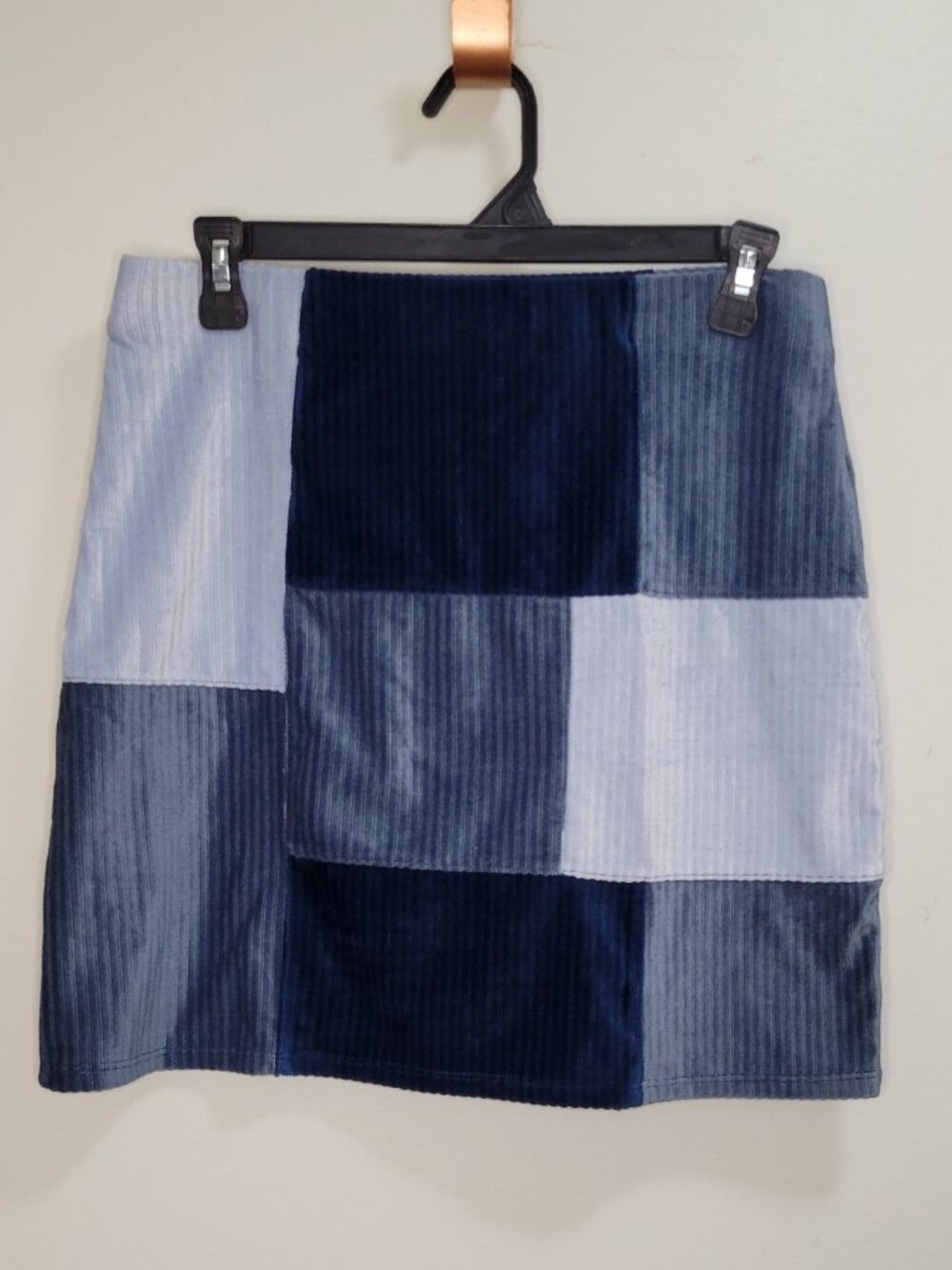 Derek Heart Juniors Corduroy Patchwork Skirt